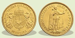 1896-os 10 korona - (1896 10 korona)