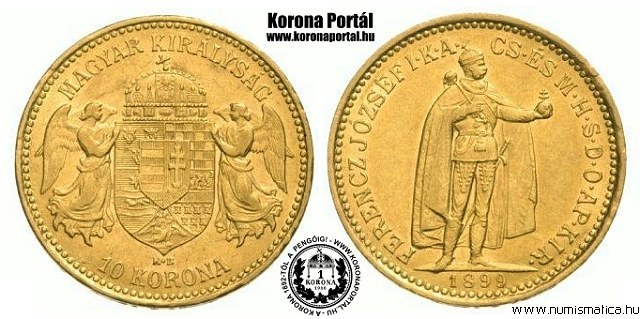 1899-es 10 korona - (1899 10 korona)