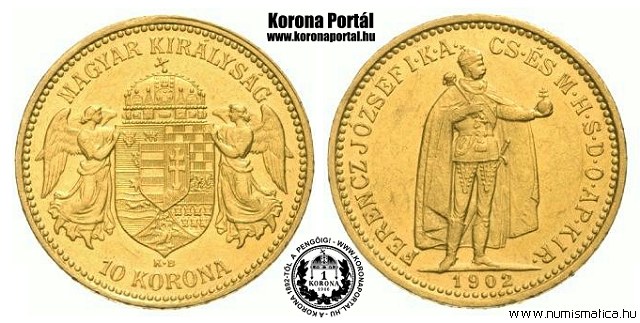 1902-es 10 korona - (1902 10 korona)