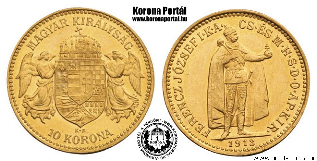 1913-as 10 korona - (1913 10 korona)