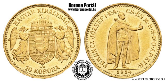 1914-es 10 korona - (1914 10 korona)