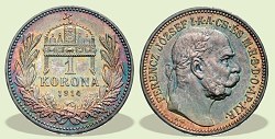 1914-es 1 korona - (1914 1 korona)