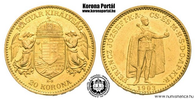 1903-as 20 korona - (1903 20 korona)