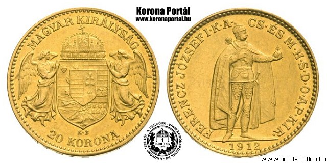 1912-es 20 korona - (1912 20 korona)