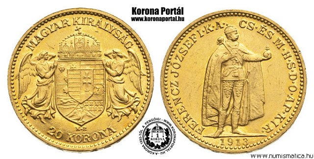 1913-as 20 korona - (1913 20 korona)
