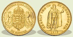 1918-as 20 korona IV. Károly - (1918 20 korona)