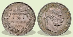 1909-es 5 korona - (1909 5 korona)