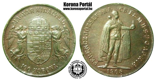 1908-as hamis 100 korons